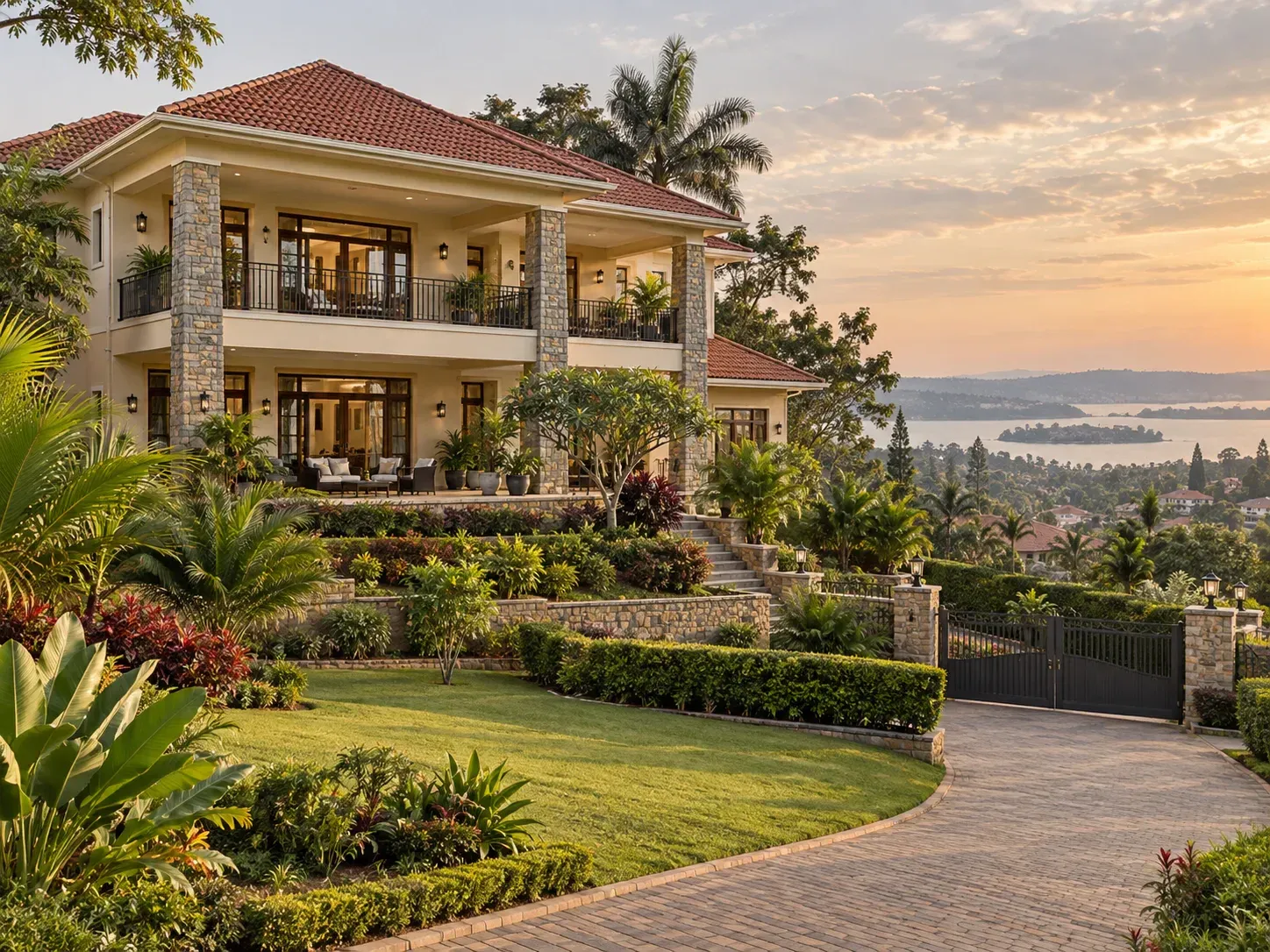 Buziga Hill Villa exterior demonstration image