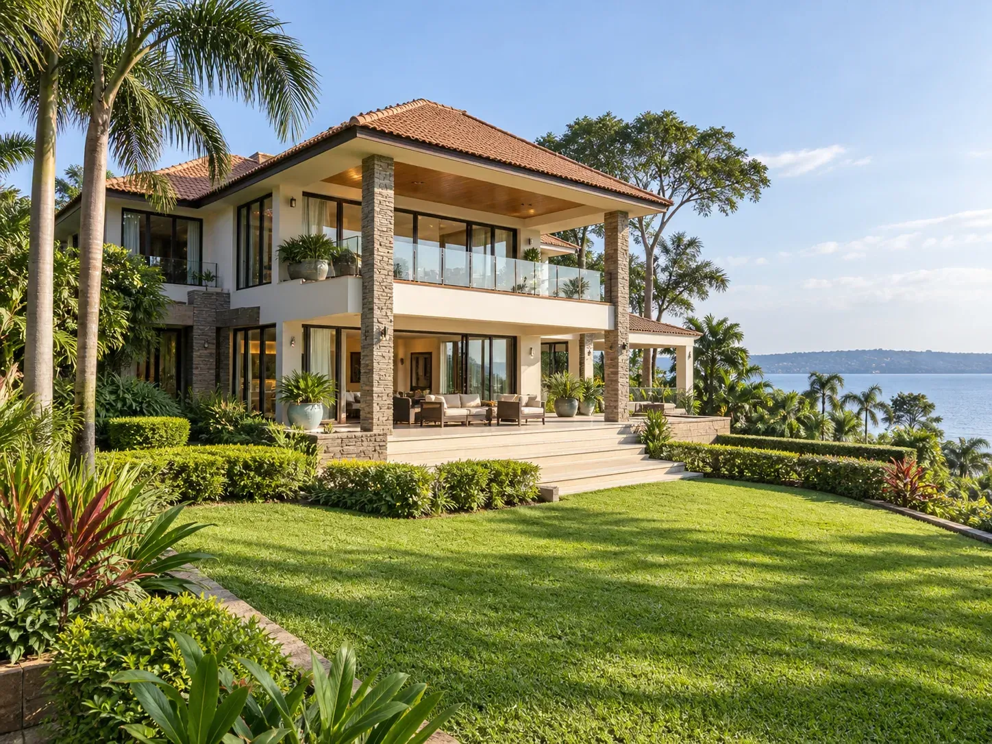 Munyonyo Lakeside Villas exterior demonstration image